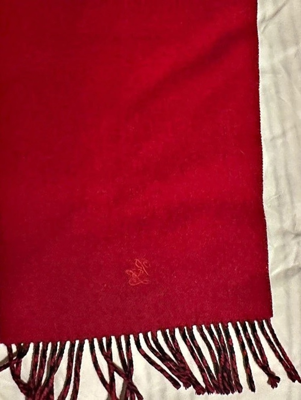 Vintage Ralph Lauren Plaid Wool Scarf - Picture 8 of 15